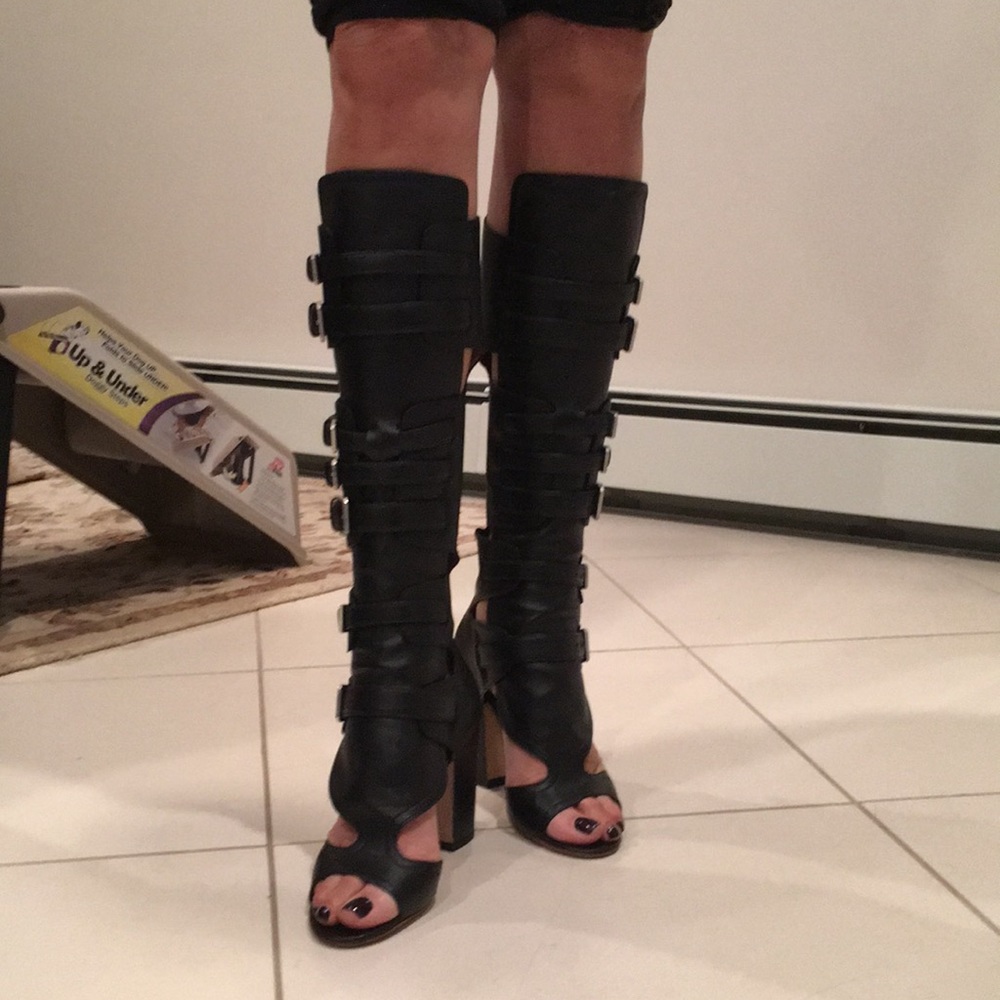 Laurence Dacade gladiator boots